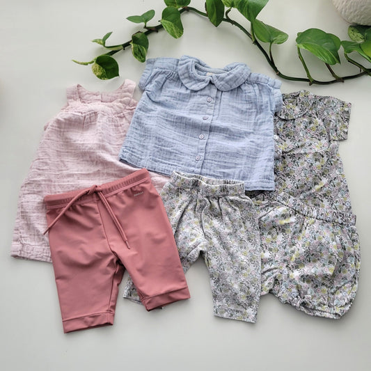 Floral pastels bundle - 6 items