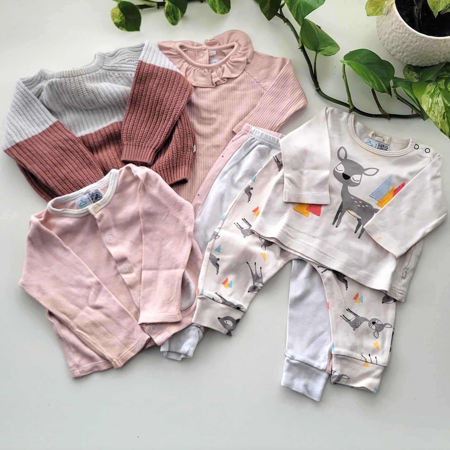 Pink deer bundle - 6 items