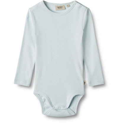 Spencer long sleeve bodysuit - light blue