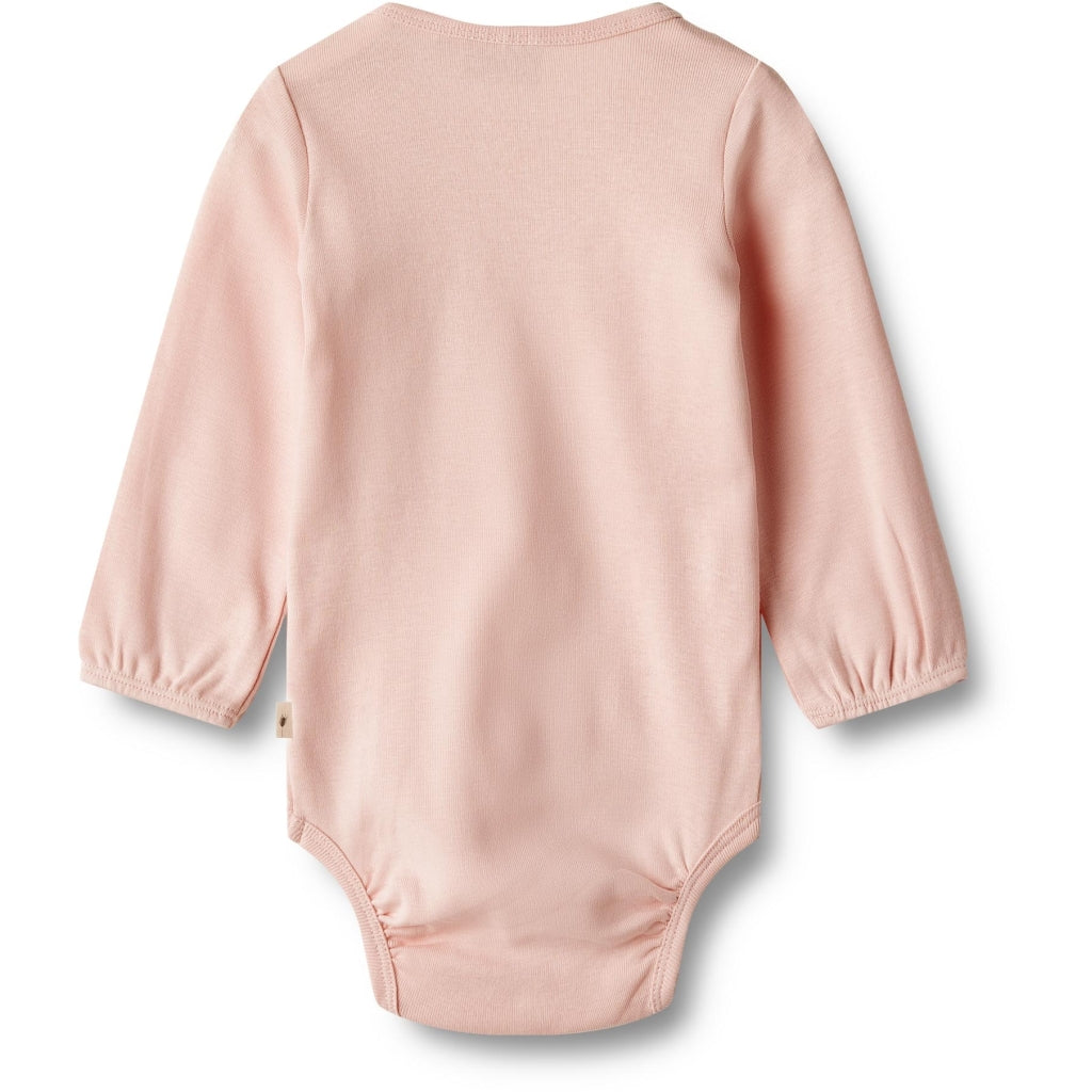 Lisa long sleeve bodysuit - rose ballet
