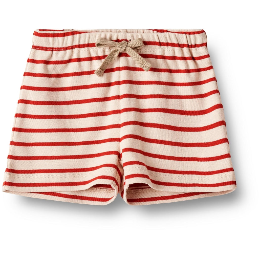 Vic jersey shorts - red stripe