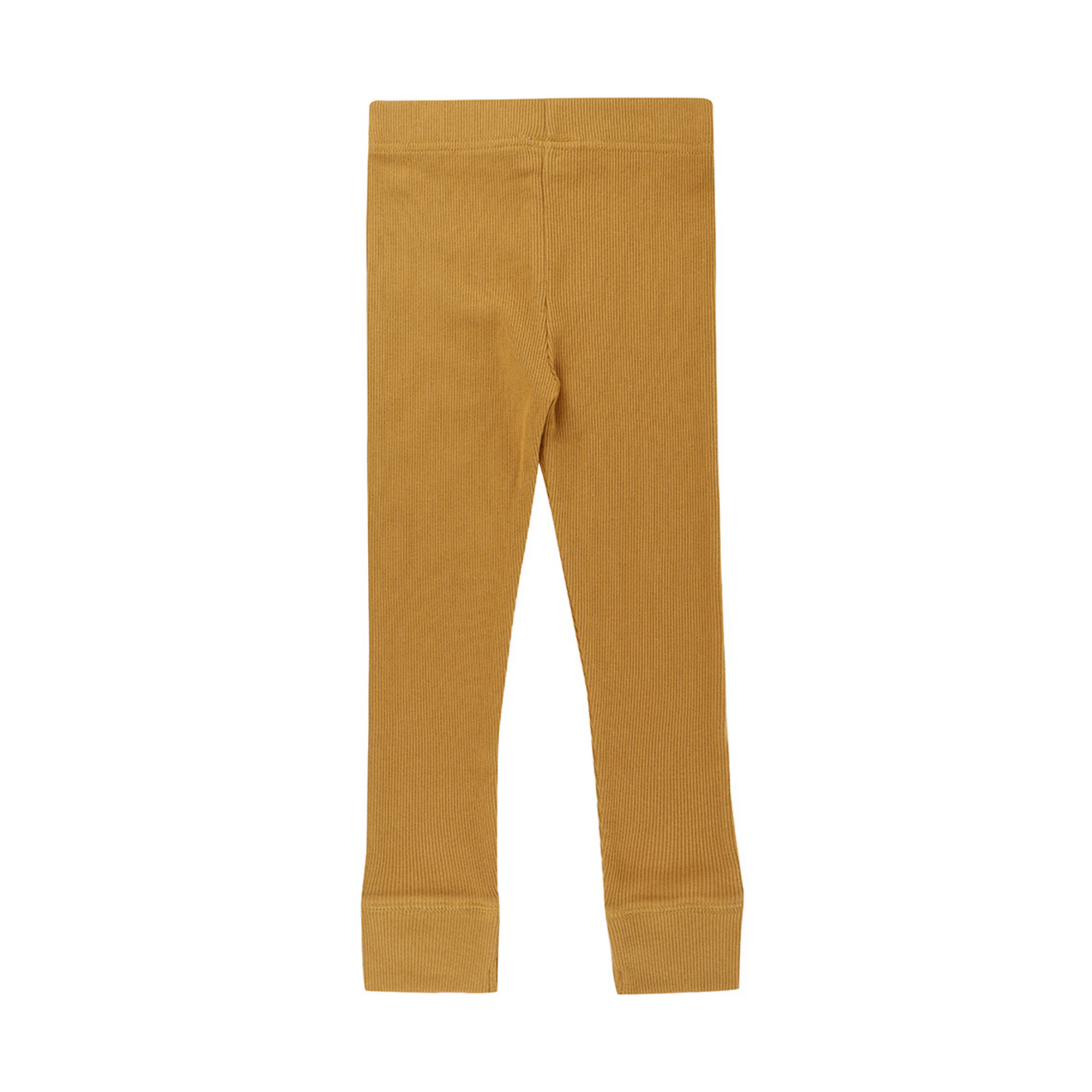 Mustard rib legging