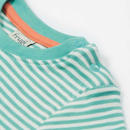 Little embroidered puffin applique t shirt