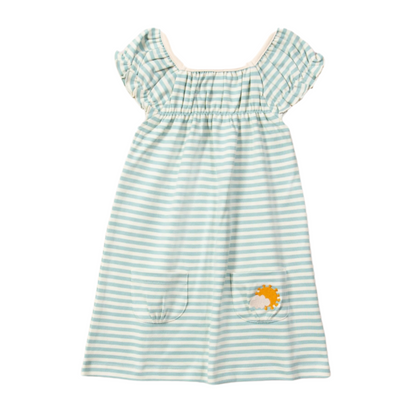 Powder blue frill dress