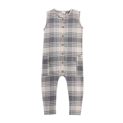 Brushed check dunagrees