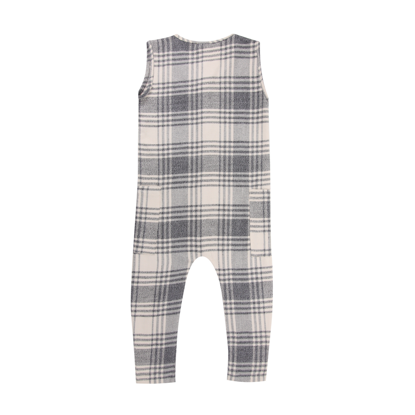 Brushed check dunagrees