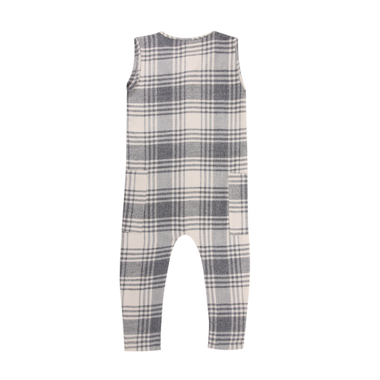 Brushed check dunagrees