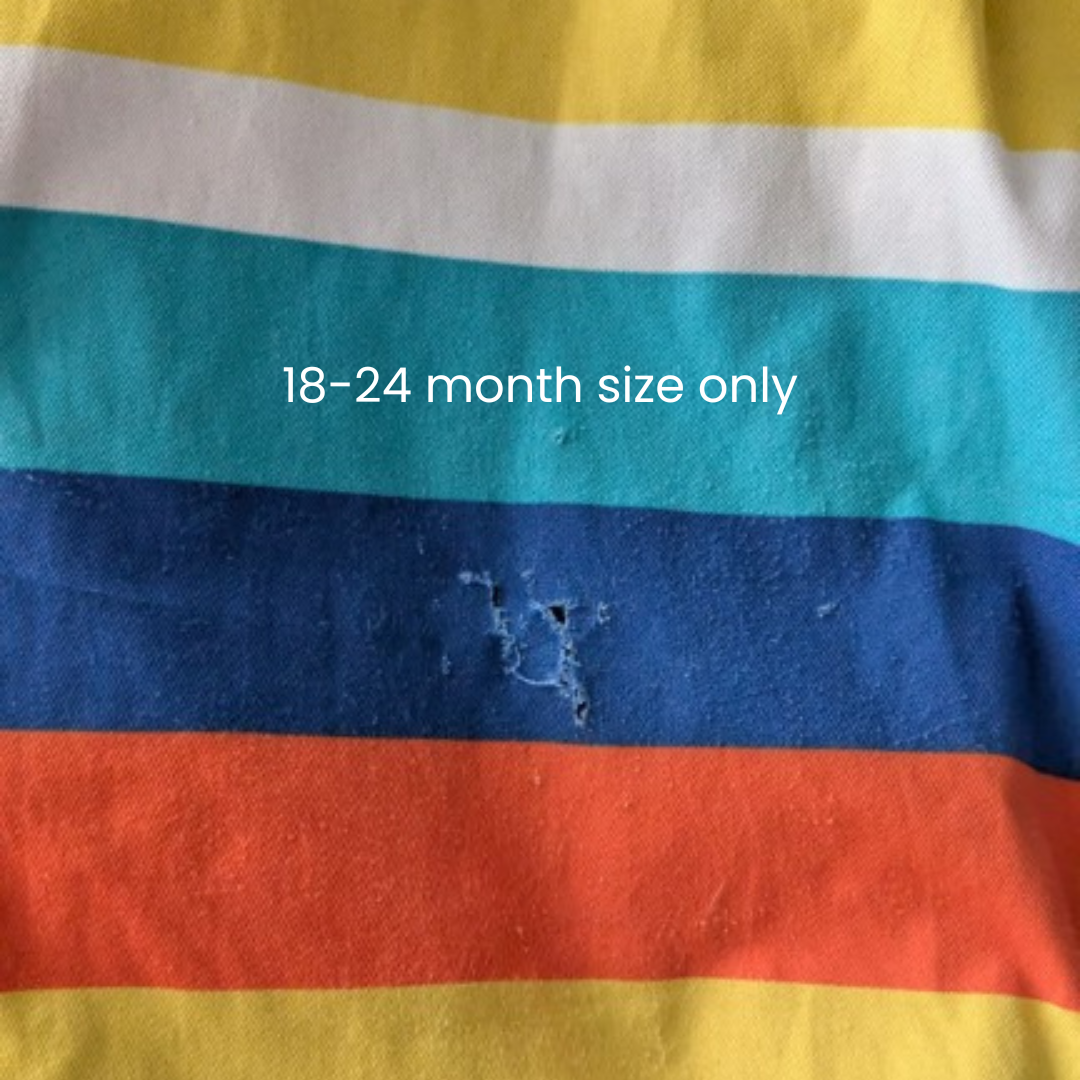 Ecolight multi stripe puddlesuit - resale