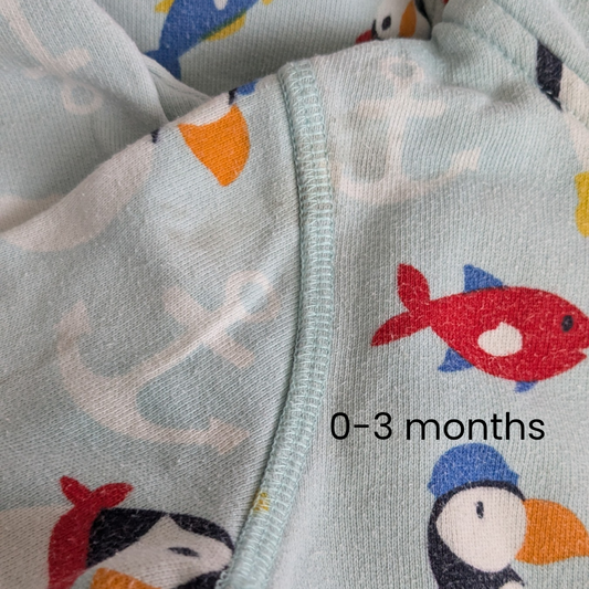 Snugglesuit paddling puffins - resale