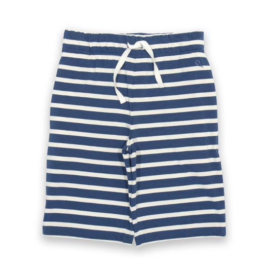 Corfe shorts - navy & white