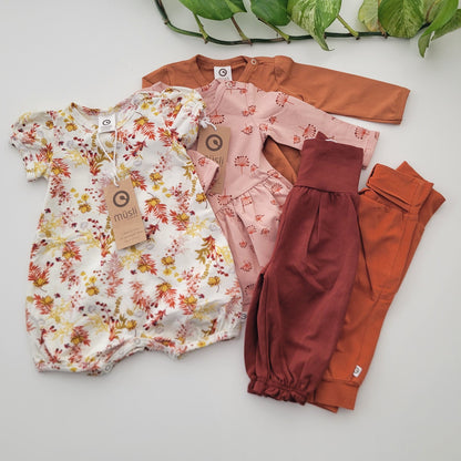 Girl autumnal floral bundle - 5 items