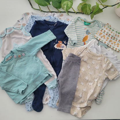 Sleepy blue bundle - 10 items