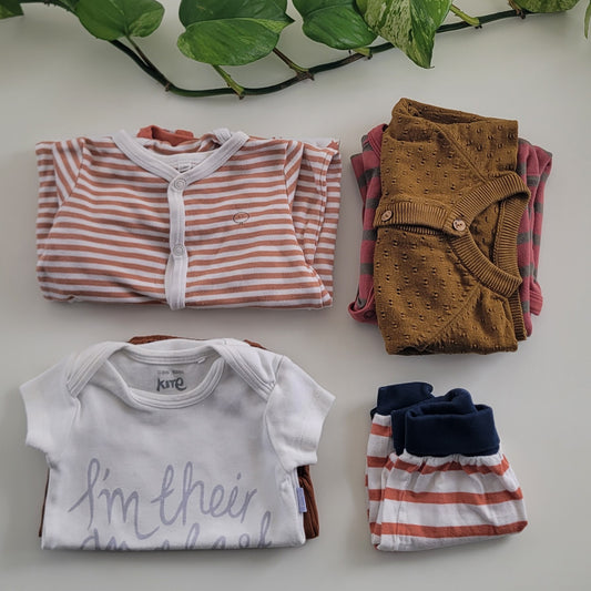 Stripy cow bundle - 7 items