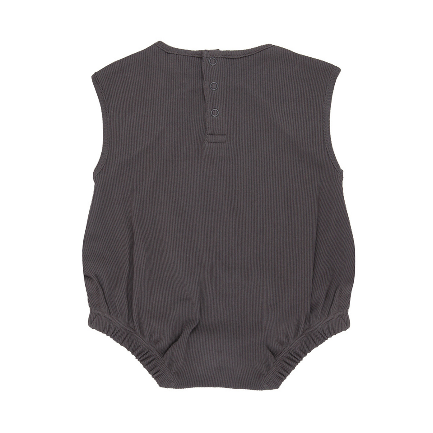 Rib bear bubble romper