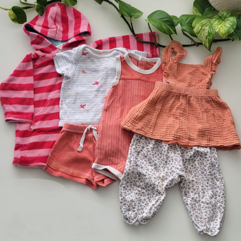 Coral summer bundle - 6 items
