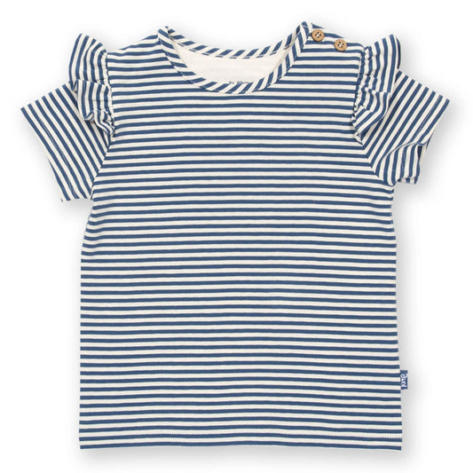 Flutterby t-shirt navy