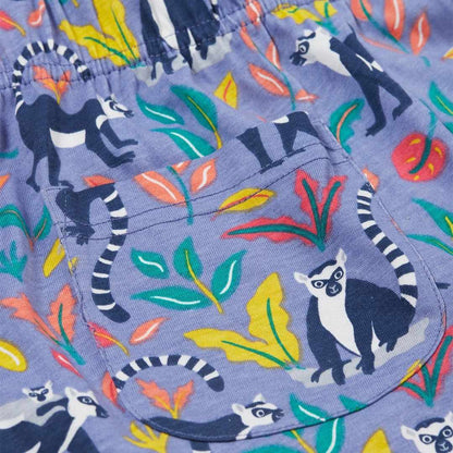 Palmer lemur laughs printed shorts