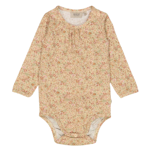 Liv long sleeve bodysuit - flowers