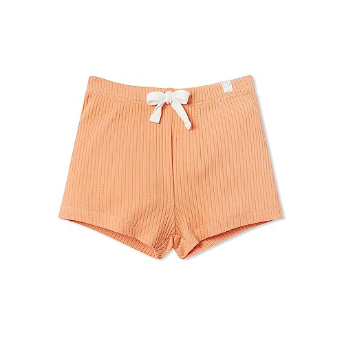 Ribbed shorts - orange