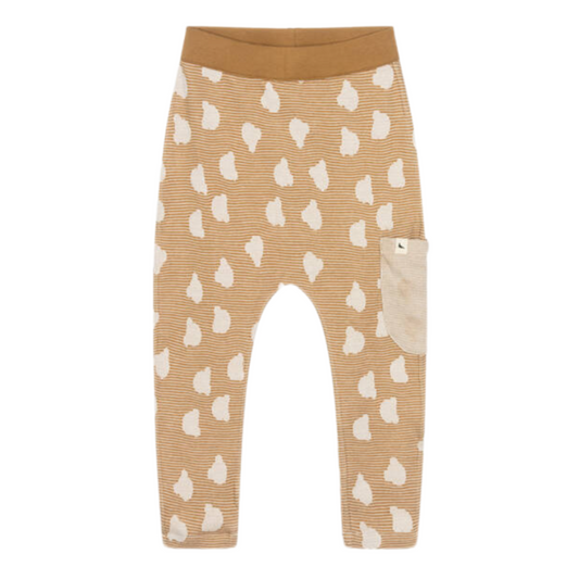 Beige bear joggers