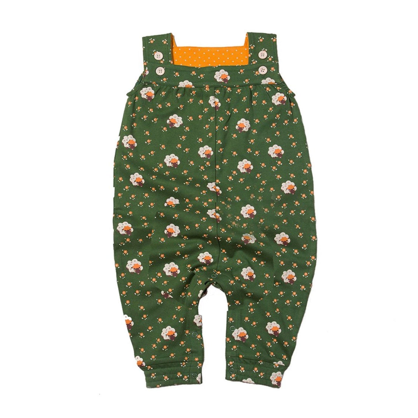 Golden sheep dungarees