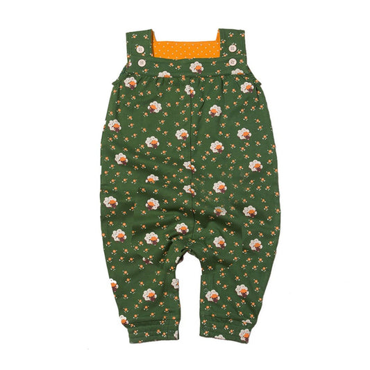Golden sheep dungarees