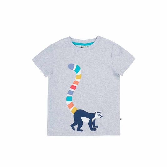 Carson lemur applique t shirt