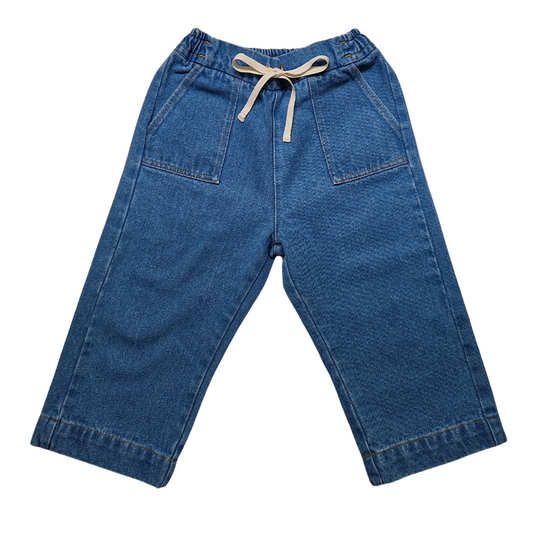 The straight leg jean