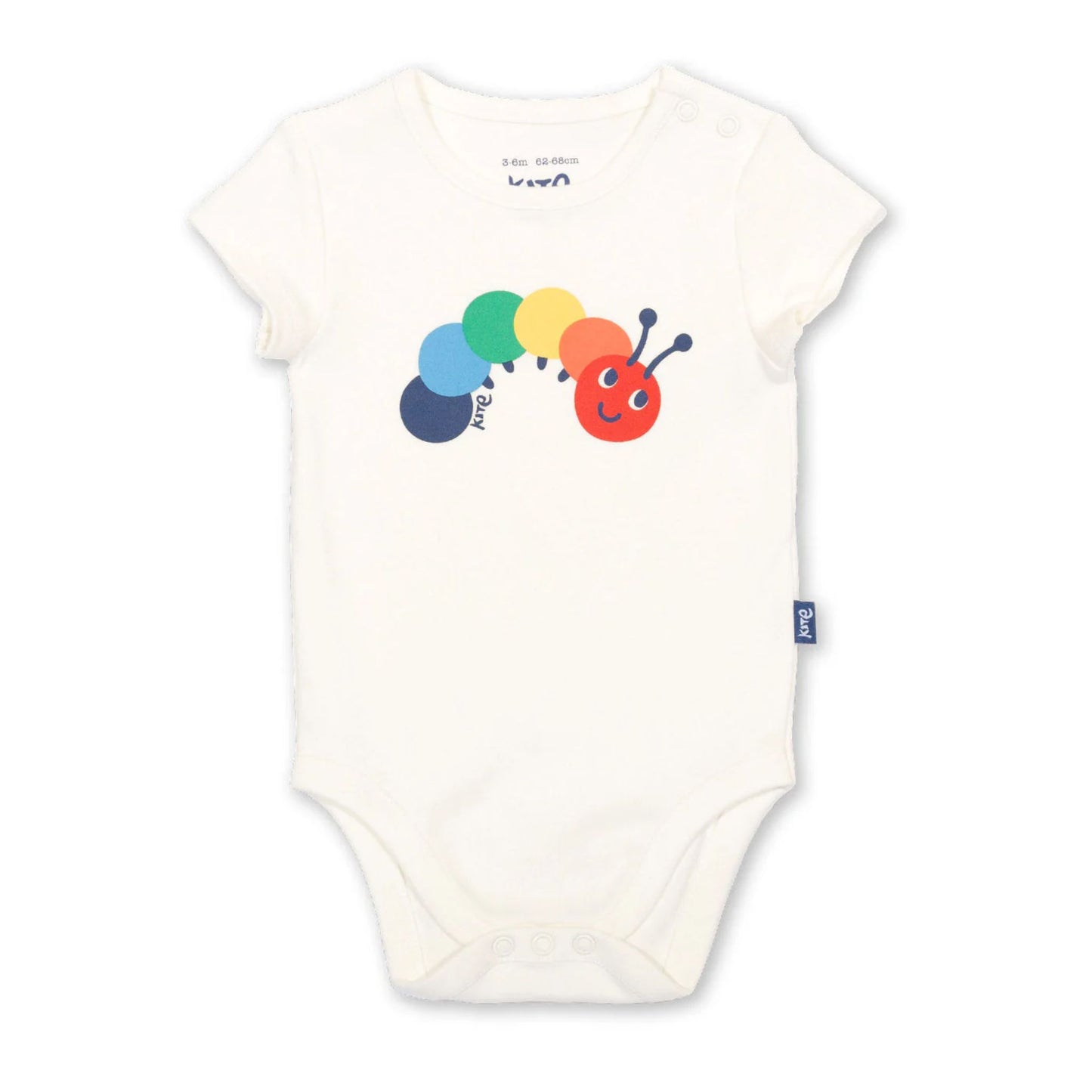 Rainbow caterpillar bodysuit