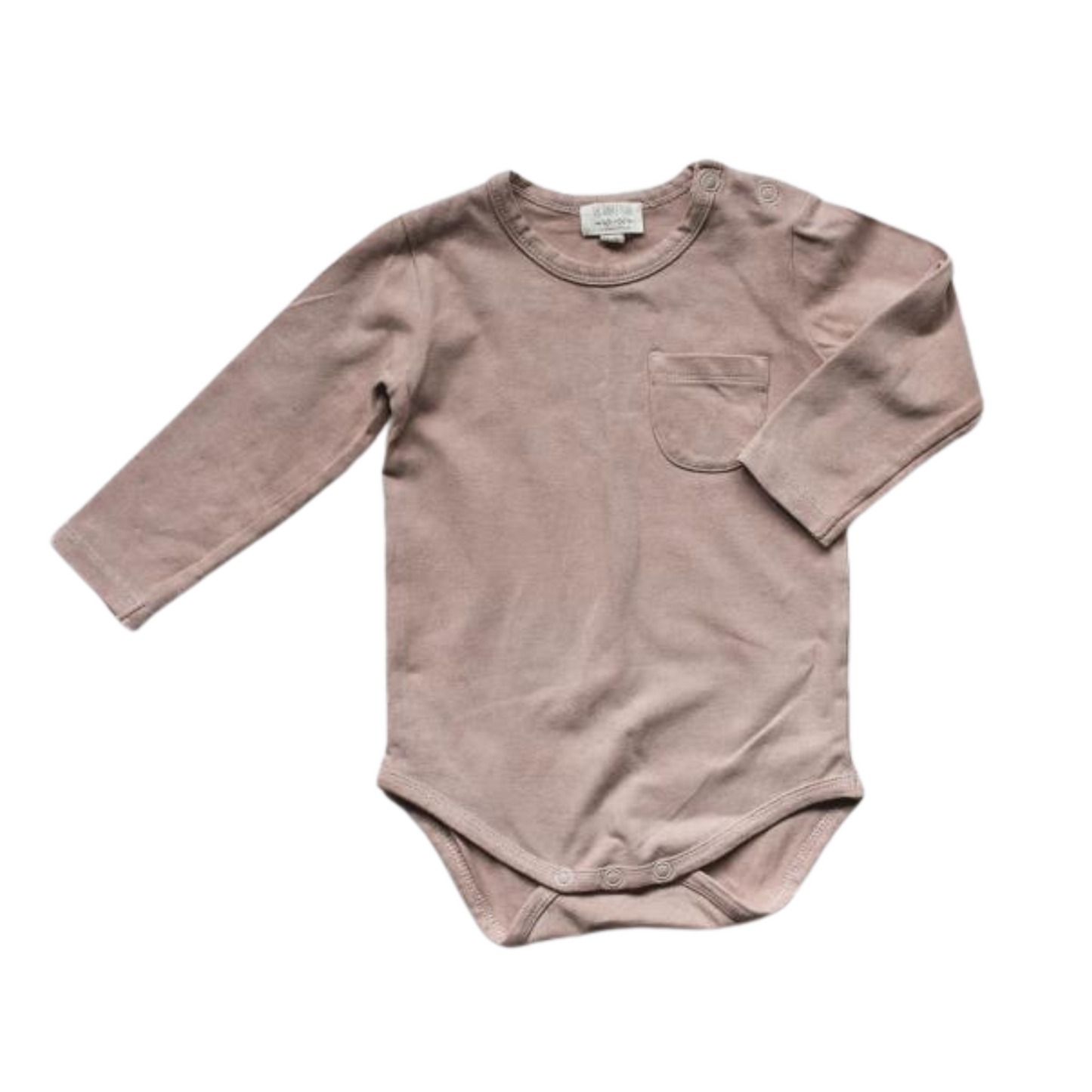 The long sleeve bodysuit - antique rose