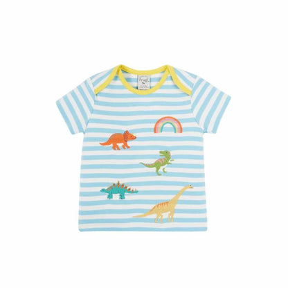 Bobster dinosaur applique t shirt