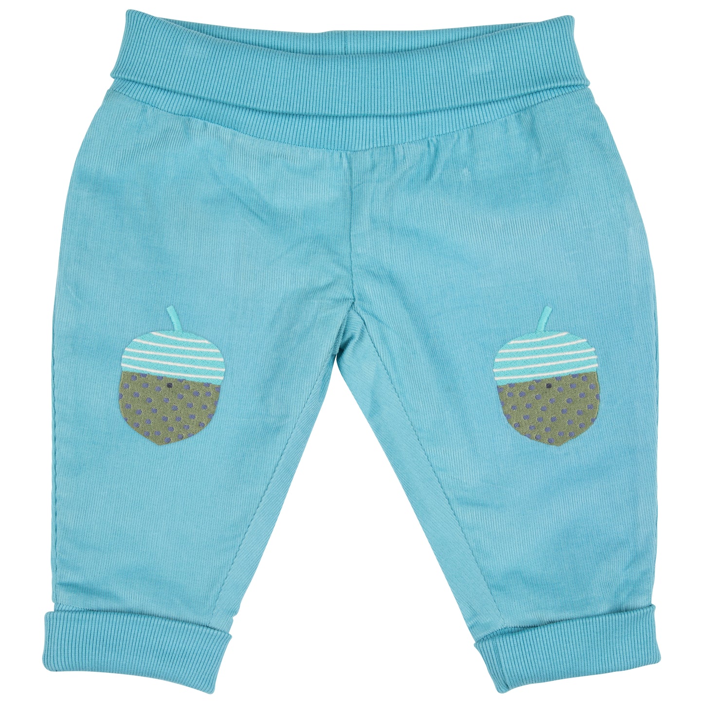Baby cord trousers - turquoise