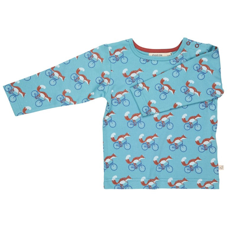 Cycling fox t shirt