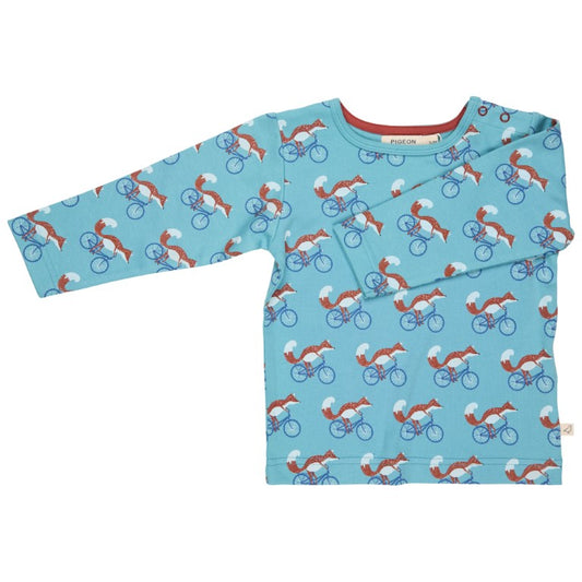 Cycling fox t shirt