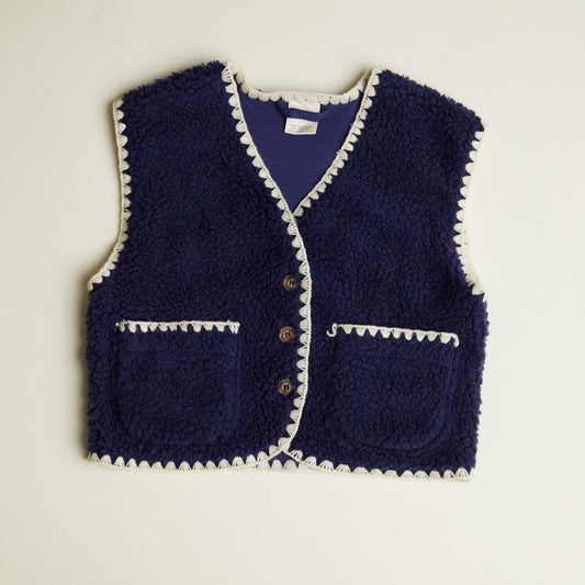 Amos midnight folk gilet