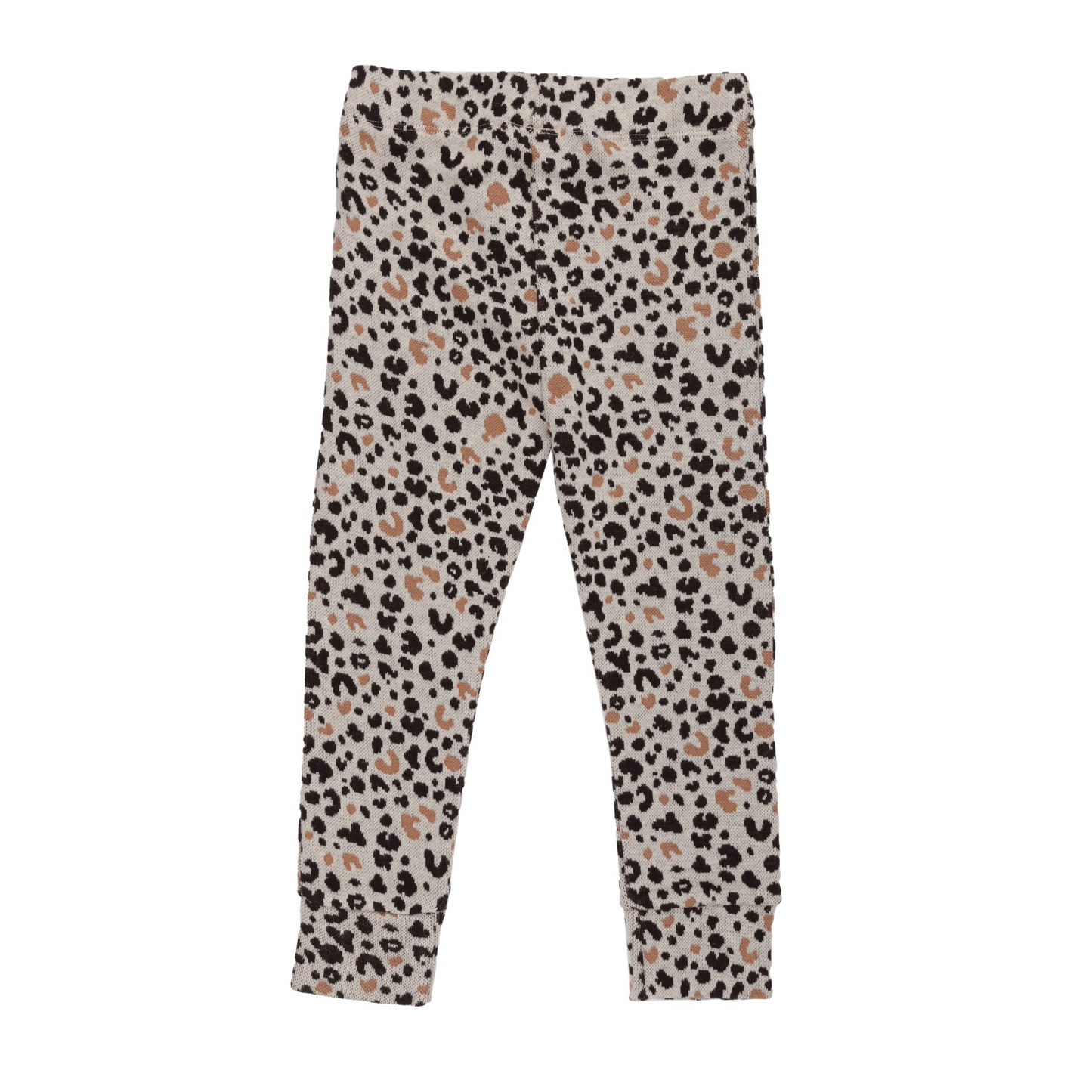 Animal jacquard leggings