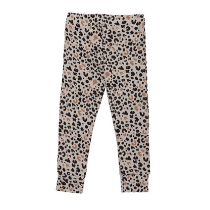 Animal jacquard leggings