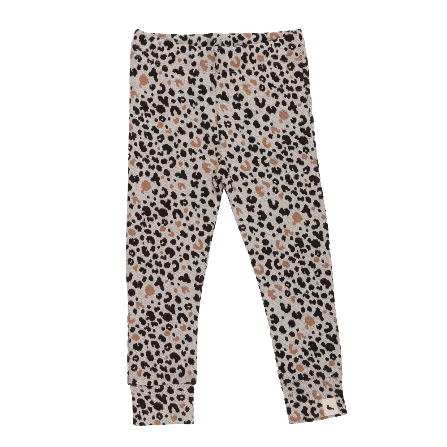 Animal jacquard leggings