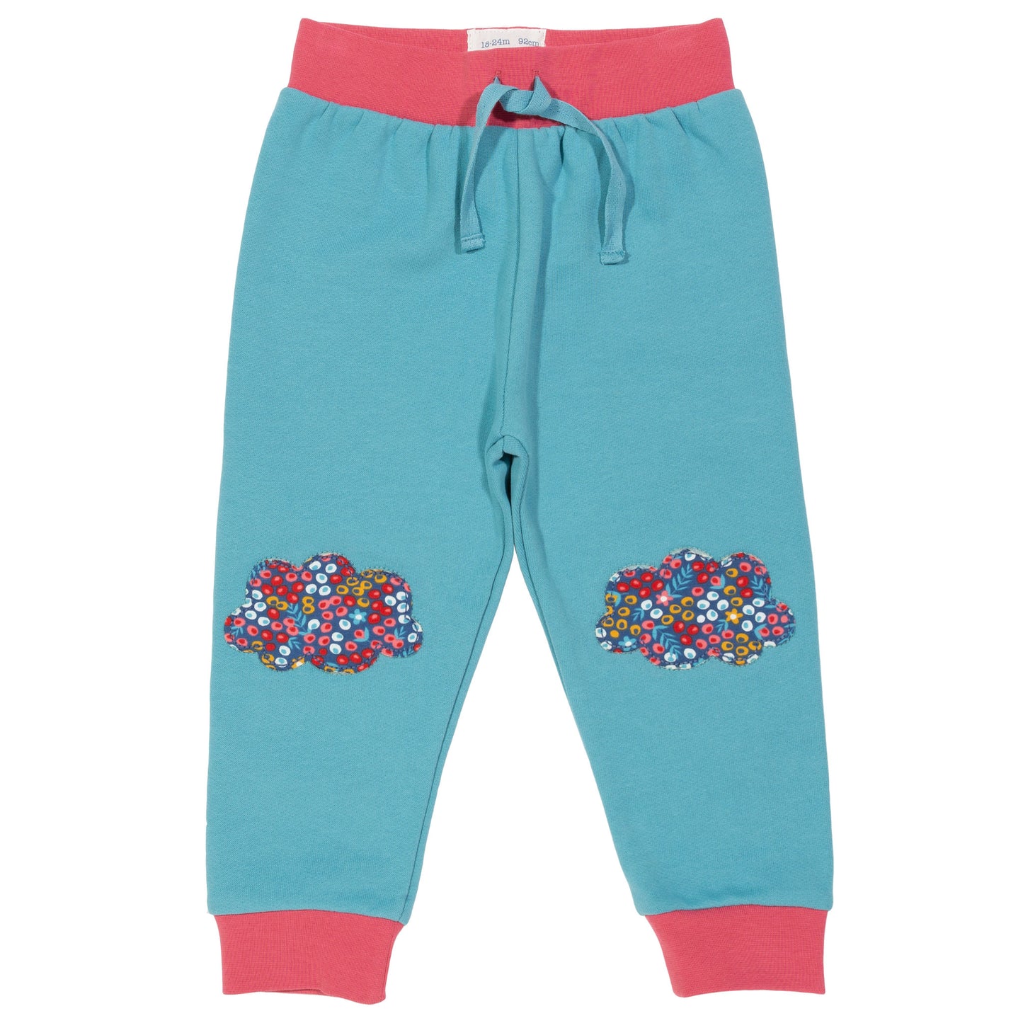 Berry ditsy joggers