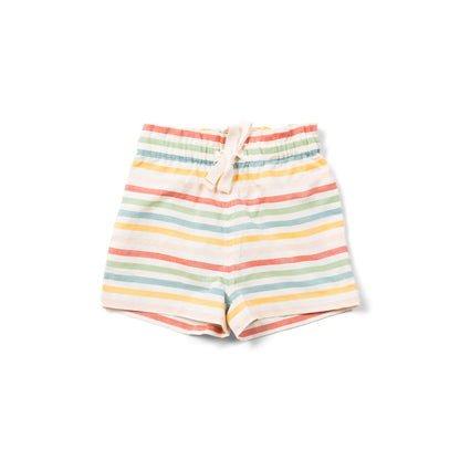 By the sea rainbow shorts