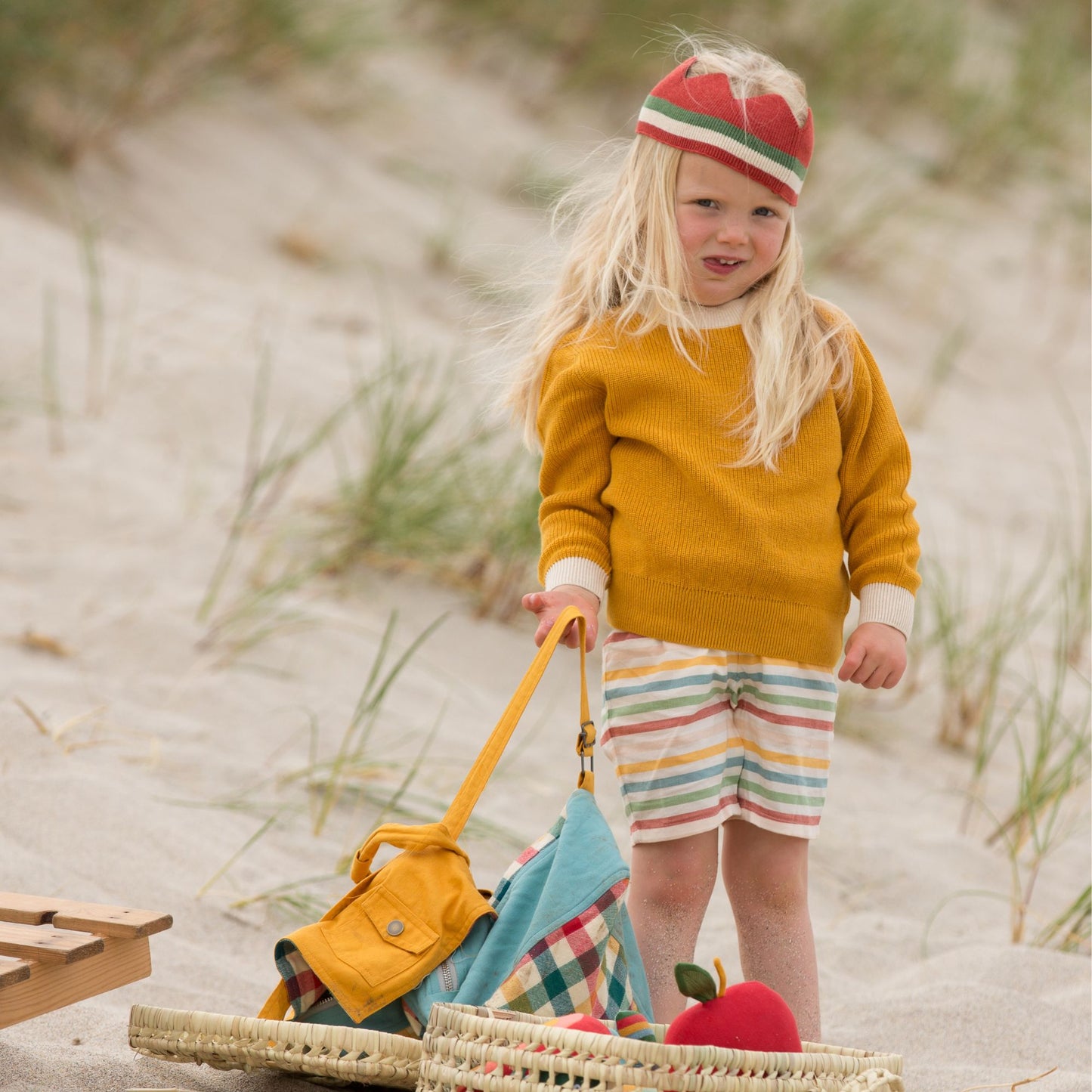 By the sea rainbow shorts