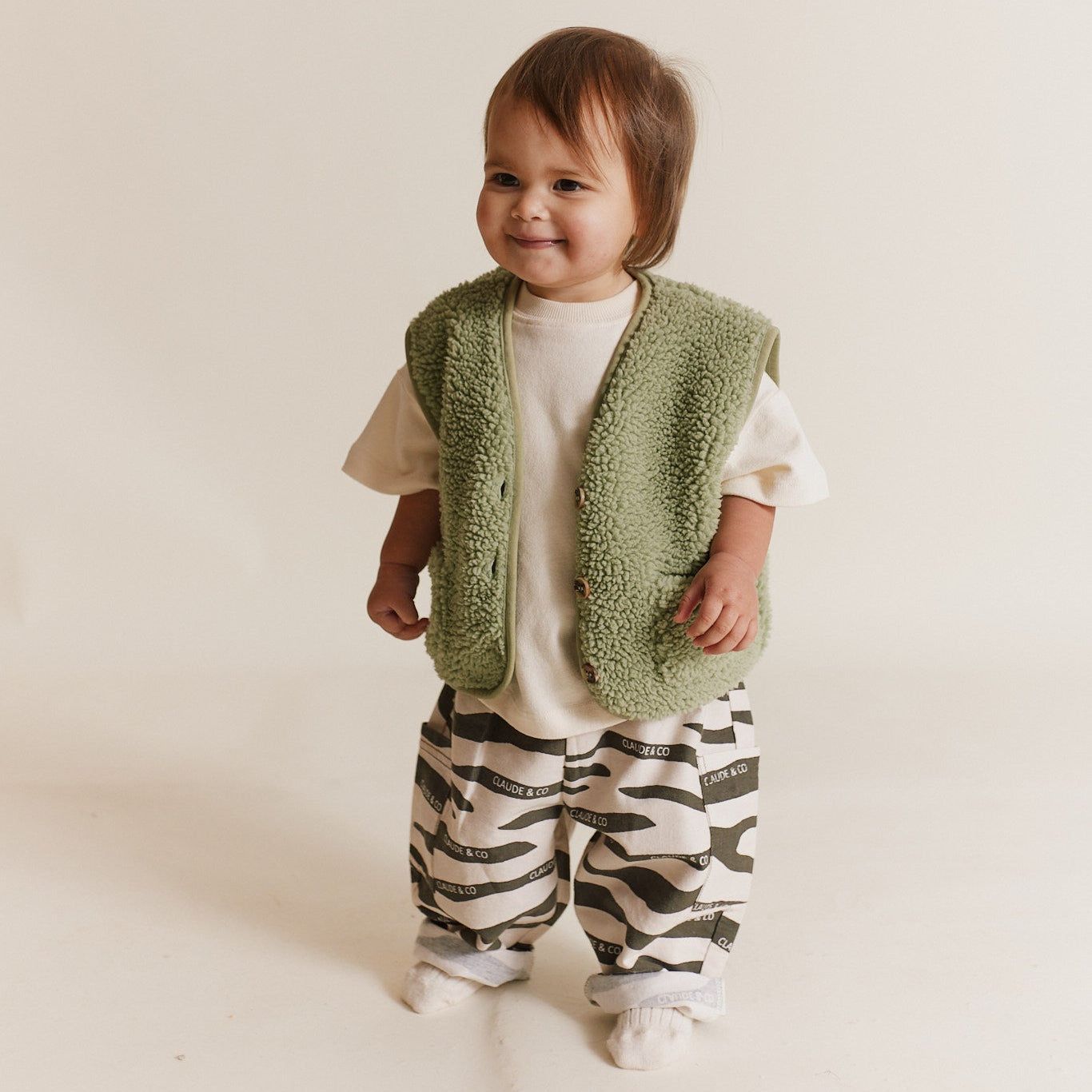 Emerson zebra trousers