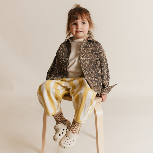 Emerson honey stripe trousers