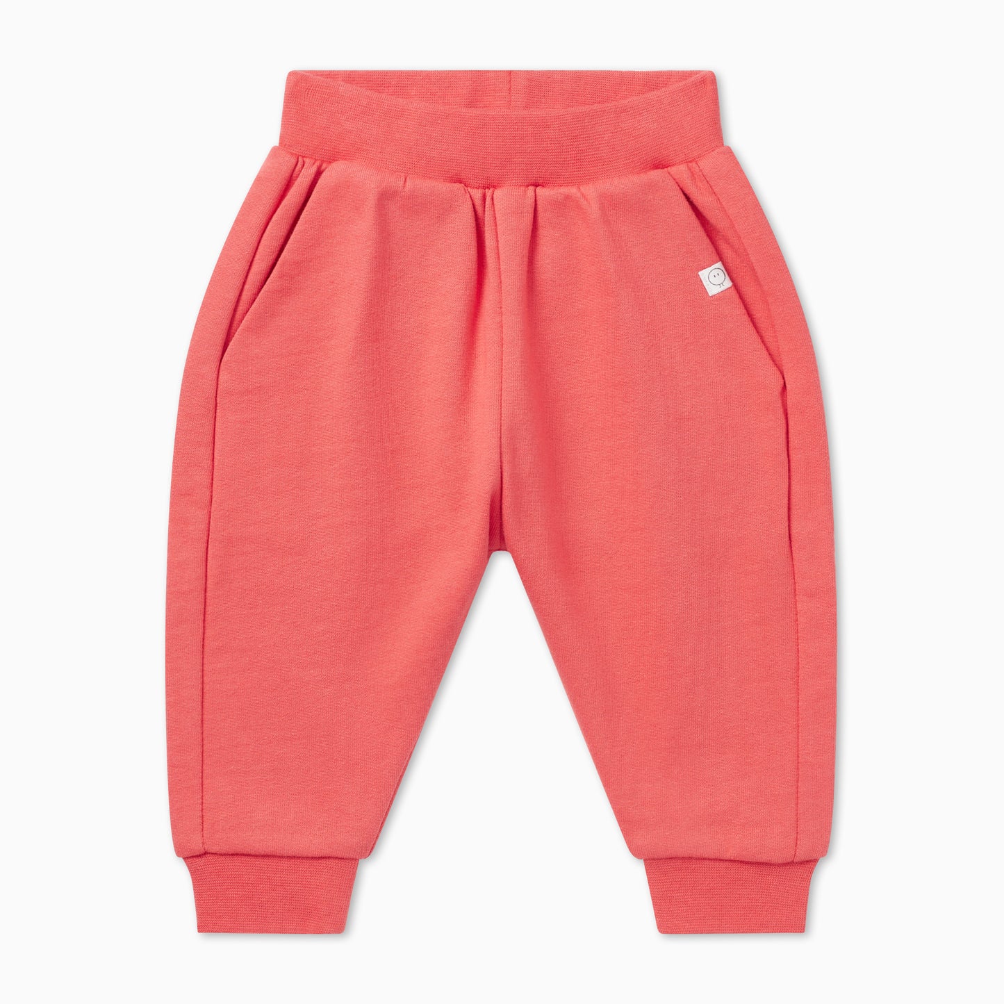 Oversized joggers - spiced coral