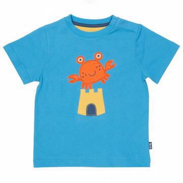 Crab and castle t-shirt