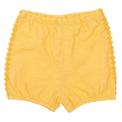Daisy bubble yellow shorts