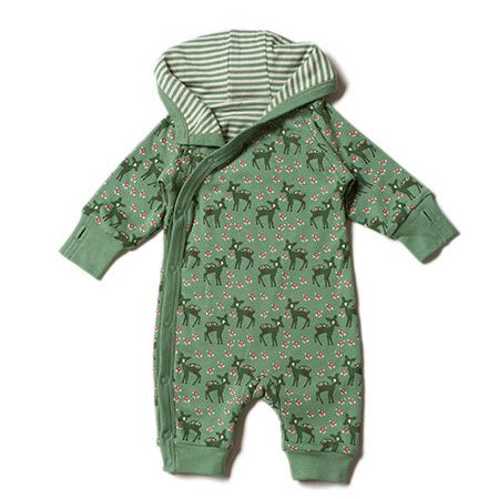 Forest doe reversible snug as a bug suit - resale