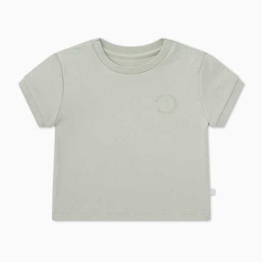 Drop shoulder t-shirt - green