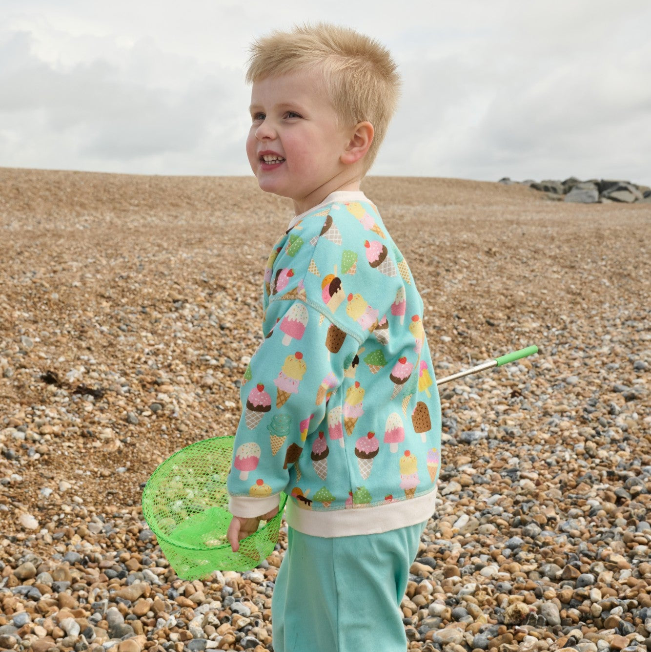 Ice cream sundays reversible sweatshirt