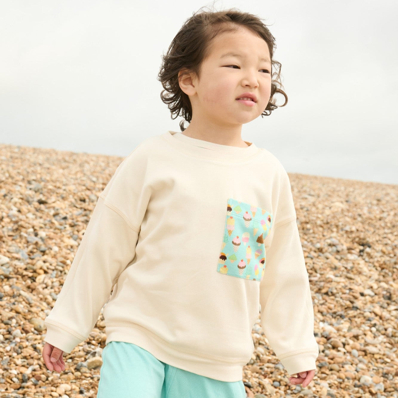 Ice cream sundays reversible sweatshirt